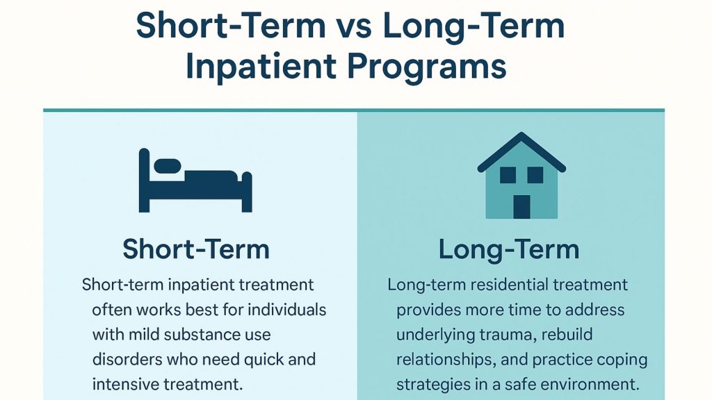 Short-term vs long-term inpatient treatment programs Iowa