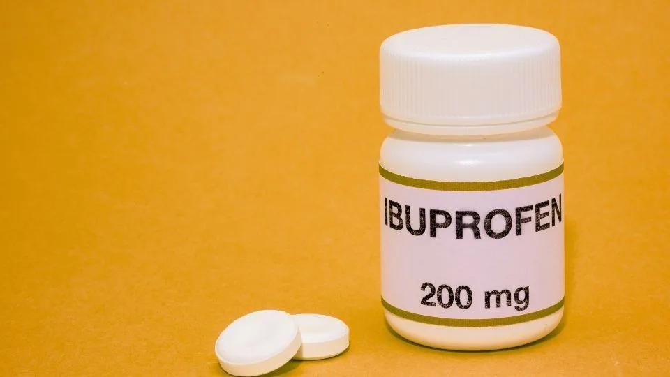 Ibuprofen and Alcohol don't mix well and you should avoid taking them together.