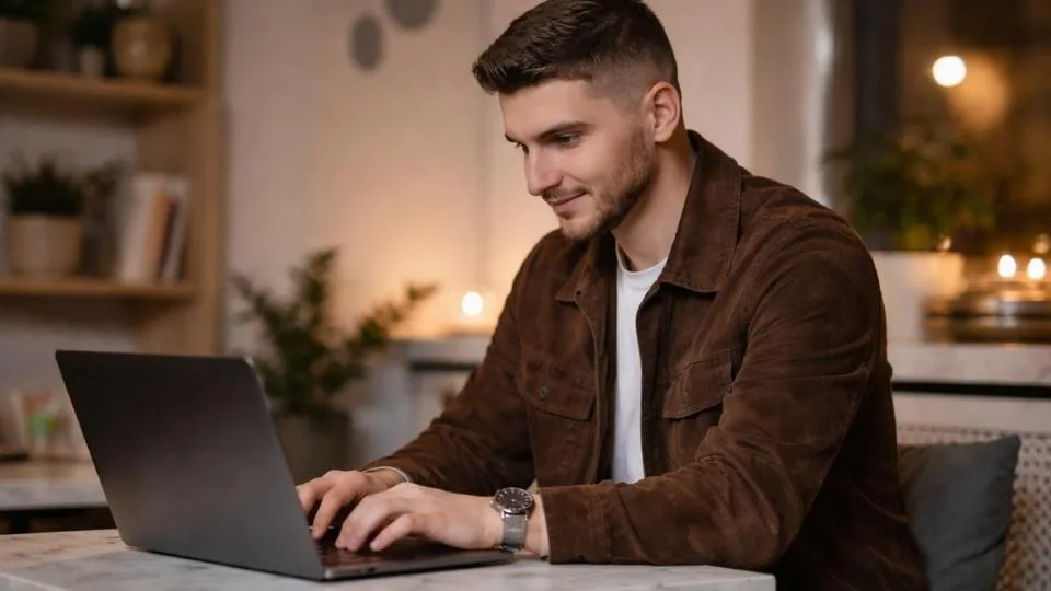 What is 7-OH A man looks at the marketing around this product.