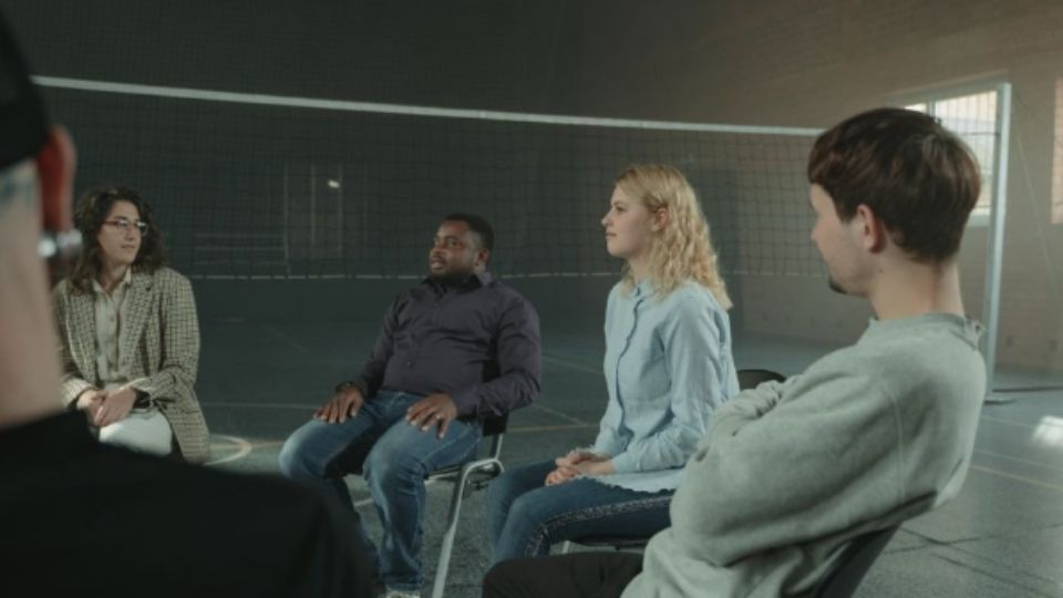A family member at a support group while their loved one refuses addiction treatment