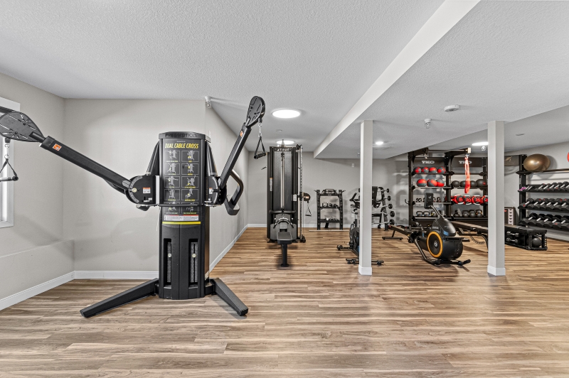 Gym At Alcohol Addiction Treatment Center